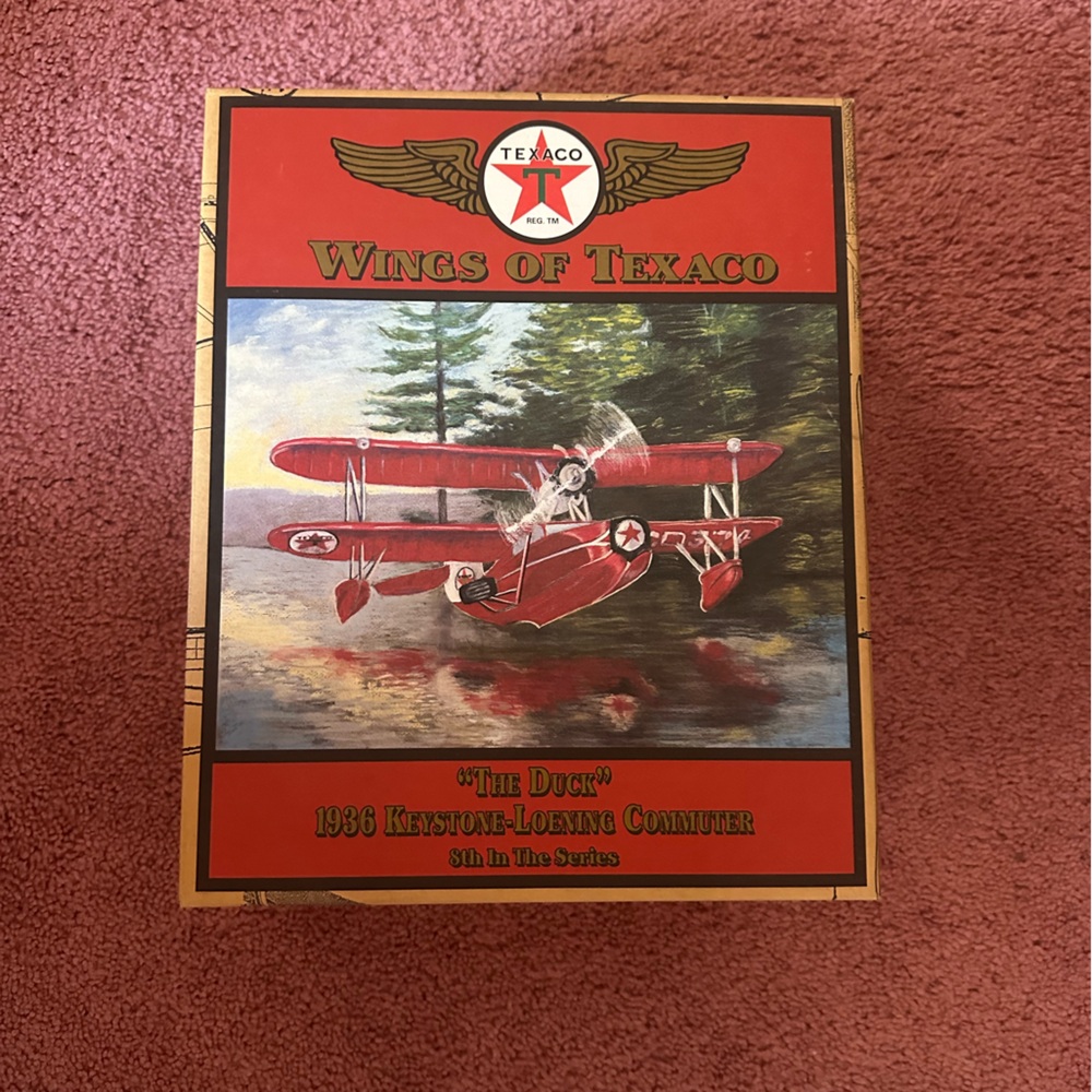 Texaco Wings of Texaco Model Plane